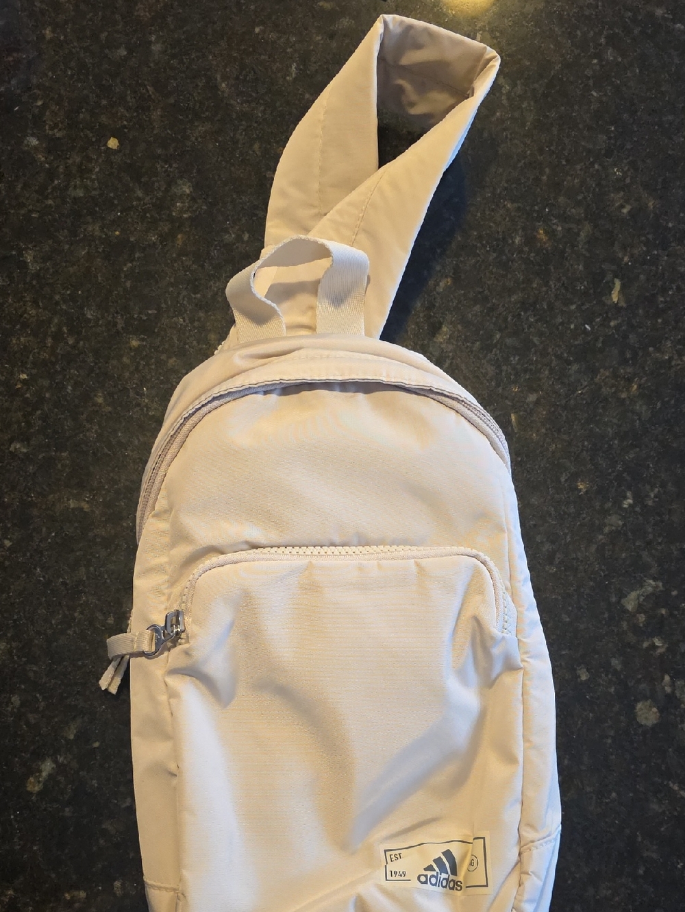 adidas Cream Crossbody Sling Pack